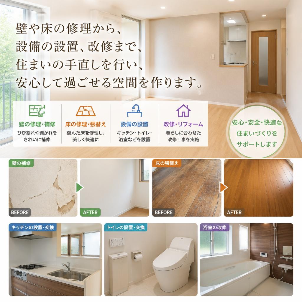 住居の手直し